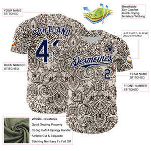Maillot de baseball personnalisé authentique vente en gros tissu léger et durable respirant résistant à l'humidité construit pour le jeu - Product Image 3