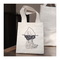 Sac fourre-tout en toile de coton avec logo personnalisé |   Sac de courses réutilisable écologique et résistant pour une utilisation promotionnelle en gros