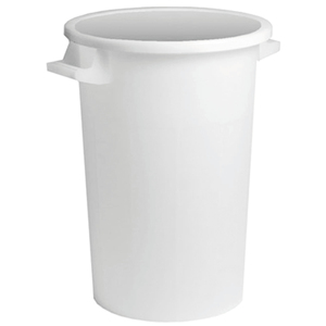 Secchio per Rifiuti Sovrapponibile Colore Bianco Lt.100 (h. Cm.) 66) - Product Image 1