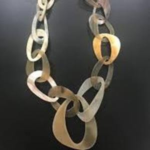 Haute qualité coloré corne résine grosses femmes colliers ethnique Vintage pour fille et femmes mode Bracelets bijoux avec qualité - Product Image 2