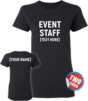 Dernière conception de T-shirt à col rond de couleur mixte, T-shirt à col en v uni avec logo personnalisé pour hommes et femmes d'atelier du vietnam