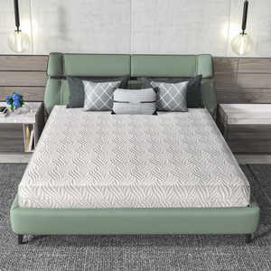 10 Inch full size mattress Foam tempurpedic bed mattress White styrofoam mattress
