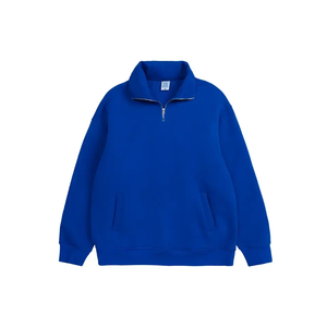 Sweat-shirt à col rond surdimensionné pour homme de marque 100% coton épais brodé pour l'hiver ODM - Product Image 3