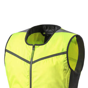 Vêtement de travail haute visibilité, veste de sécurité sans manches avec bande réfléchissante pour les travailleurs du bâtiment et les travailleurs en extérieur - Product Image 5