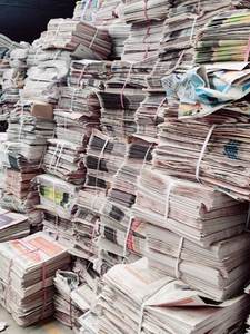 Vente en gros de vieux journaux et de papier ONP propre en vrac - Product Image 3