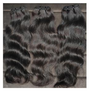 Cabello virgen Remy Natural indio, estilo de onda de agua suave y ecológico, 100g, directo de fábrica, crudo, proveedor de un solo donante, precio al por mayor - Product Image 5