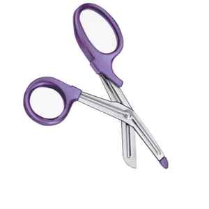 กรรไกรตัดผ้าแบบทำมือสำหรับอุตสาหกรรมด้ามจับพลาสติกอเนกประสงค์ใบมีดสเตนเลสขอบเรียบติดฉลากแบบส่วนตัว - Product Image 2