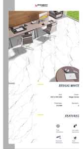 Venta al por mayor de azulejos con acabado brillante de 600X1200mm para un aspecto moderno y tradicional en paredes y suelos - Product Image 3