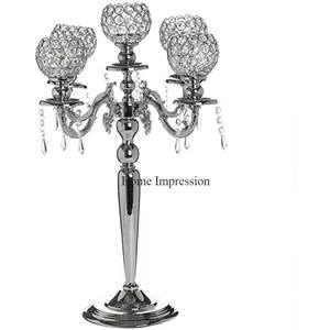 Último patrón, llegada, diseño Vintage, chapado en oro, resistente, Arte Creativo moderno, aspecto atractivo, candelabro, centro de mesa - Product Image 2