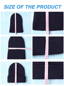 Fabricant de bonnets en mohair doublés de soie bonnets personnalisés bonnets doublés de satin avec logo personnalisé créateur de broderie jacquard tricoté en laine - Product Image 3