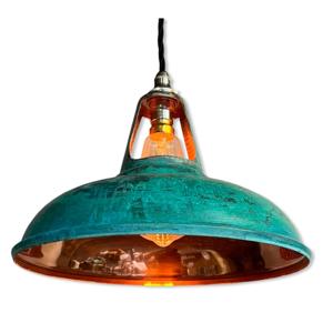 Meilleures tendances en cuivre Design industriel moderne Lampe suspendue en cuivre Éclairage suspendu Taille personnalisée Forme Couleur - Product Image 1