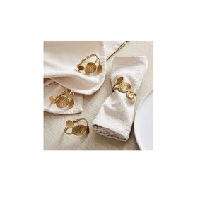 Anneau de serviette en métal de meilleure qualité, forme arrondie, anneau de serviette décoratif fait à la main, bon marché, anneau de serviette fantaisie fait à la main - Product Image 4