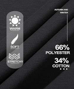 Haute qualité Polyester coton polaire doublé col rond personnalisé teint hiver sweat chaud et confortable hommes sweats à capuche et sweat-shirts - Product Image 3