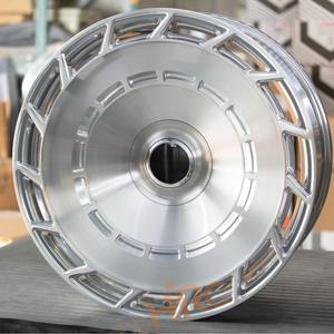 Llanta de rueda de forja de lujo 17-26 "17 18 19 20 21 22 24 26 pulgadas llanta cromada de coche pulido para <span class=keywords><strong>Mercedes</strong></span> Benz <span class=keywords><strong>Maybach</strong></span> Rollsroyce <span class=keywords><strong>Mansory</strong></span> - Product Image 3