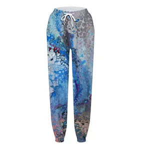 New Style Lightweight Sublimation Printing Women Wear Jogging Trousers Pants Unique Design Ladies Jogging Trousers Pants