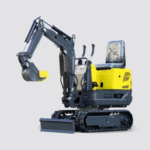 Mini pelle hydraulique à moteur diesel de 2 tonnes en gros 360 degrés multifonctionnelle pour le jardin familial mini pelleteuses remorquables - Product Image 1