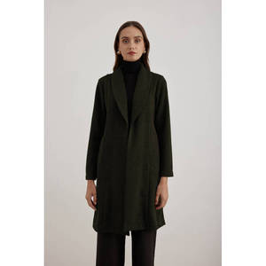 Cardigan à col châle en cachemire et laine pour l'automne et l'hiver, style décontracté - Product Image 4