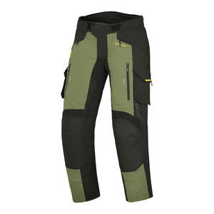 Pantalones textiles para motociclistas enfocados en la comodidad práctica de conducción y con protección de rodilla de nivel CE 1. - Product Image 3