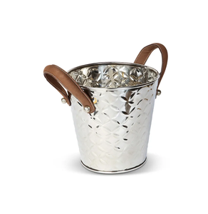 Vente chaude Champagne Aluminium Autonome Nickel Plaqué Vin Refroidisseur Cave avec Seau À Glace à vendre - Product Image 2