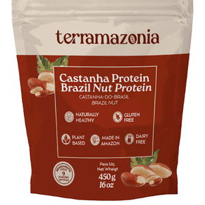 Terramazonia Concentrado de Proteína de Nuez de Brasil 450g 36% Proteína Vegetal Ingredientes Alimenticios Sin Gluten - Product Image 2