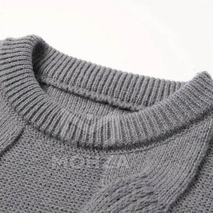 Vente en ligne - Pulls pour hommes les plus vendus - Taille personnalisée - Fabrication rapide - Service OEM - Vente en gros - Coton/laine - Respirant - Pull d'hiver - Product Image 6