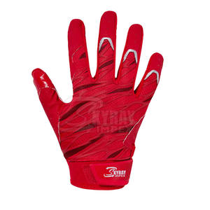 Nouveaux gants de football américain en cuir PU de haute qualité Concevez vos propres gants de football d'entraînement de combat en stock - Product Image 2
