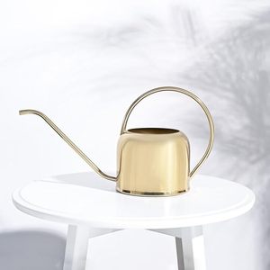 Golden Elegance The Luxe Watering Can For Your Garden Shimmering <b>Gold</b> A Stylish Watering Can For Plants - Product Image 4