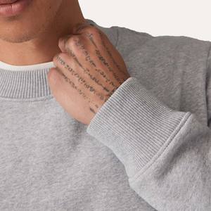 Men's Wholesale 100% Cotton <b>Oversized</b> Breathable <b>Vintage</b> Casual Heavyweight Fleece Print Pattern Drop Shoulder <b>Sweatshirt</b> Hoodie - Product Image 5