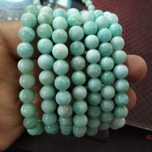 Wholesale Amazonite <b>Beaded</b> Bracelet for Meditation or Chakra Balancing and Energy Work Available At Factory <b>Direct</b> Price - Product Image 3