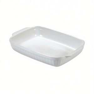 Bandeja para Hornear de Cerámica Guardini (30x18cm) Blanca COTC7A, Muy Útil para Hornear y Cocinar - Product Image 2