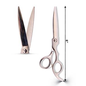 Tijeras de Peluquería Profesionales Plateadas, Tijeras de Barbero con Marca Personalizada, Fabricante Mayorista de Fábrica - Product Image 4