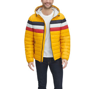 High Quality <b>Men's</b> Winter Puffer Jacket with Stand Collar Waterproof & Breathable Hooded Outdoor Design-Reasonable Price - Product Image 4