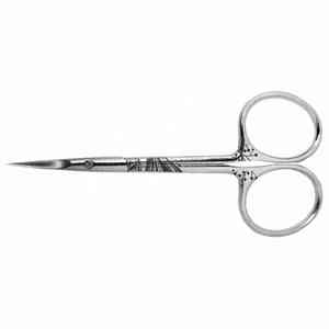 Ciseaux de manucure en acier inoxydable courbés extra fins avec lame droite Garantie de 2 ans Accessoires de beauté - Product Image 3