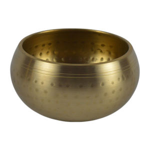 ขันร้องเพลงดีไซน์ใหม่ ขัดเงา ตกแต่งด้วยโลหะทองเหลือง ดีไซน์ขันร้องเพลงสีทอง ขันร้องเพลงทิเบตคุณภาพพรีเมียม - Product Image 1