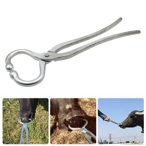 Pince de support de nez de taureau de qualité professionnelle Instruments vétérinaires pince de nez Offre Spéciale porte-nez en acier inoxydable - Product Image 4