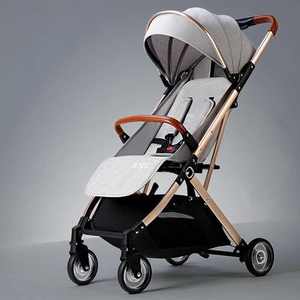 NUEVO Cochecito para Bebé Babyy Troller Trends EZ Rides 35 3 en 1 Plegable con Marco de Acero Inoxidable y Lino para Mayores de 3 Años - Product Image 1