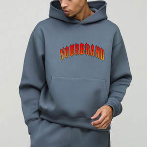 Sweat à capuche personnalisé avec logo imprimé pour hommes, service ODM, 450 GSM, sweat à capuche lourd pour hommes, sweat à capuche chaud pour l'hiver - Product Image 1