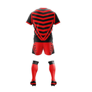 Ensembles d'uniformes de rugby professionnels maillots d'équipe personnalisés Shorts OEM fournisseur de vêtements de sport en gros de haute qualité durable et écologique - Product Image 3