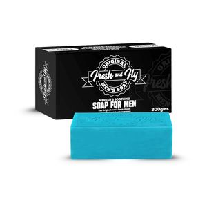 Grooming <b>Products</b> Aqua Men's <b>Bath</b> Soap for Skin Purifying and Daily Refreshment Private Label Custom Brand OEM ODM Manufacturer - Product Image 1