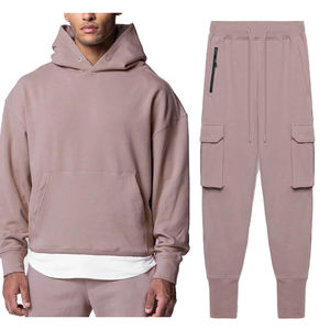 Calidad Premium 2025 Último diseño personalizado Nueva ropa deportiva Chándal Dos piezas Hombres Fitness Chándal - Product Image 2