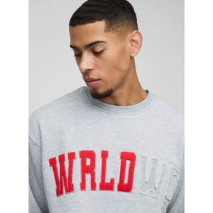 Vente en gros ensemble de sweat à capuche oversize pour hommes et femmes grande taille tissu tricoté imprimé bouffant personnalisé saison d'automne streetwear oem - Product Image 6