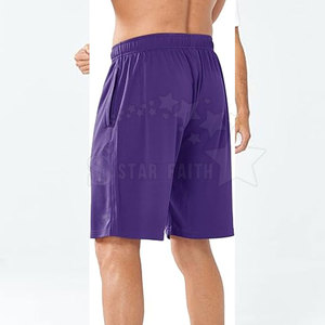 Shorts Deportivos Casuales de Malla Ligera y Transpirable con Cintura Elástica para Actividades de Verano - Product Image 2