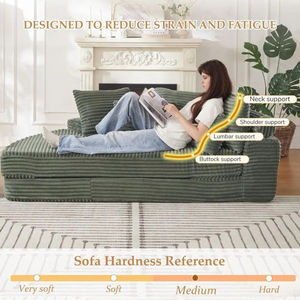 โซฟาปรับนอนแบบยืดหดได้ รุ่นใหม่มาแรง ขายดี ปี 2026 ไม่มีขั้นต่ำในการสั่งซื้อ เหมาะสำหรับห้องนั่งเล่น - Product Image 3