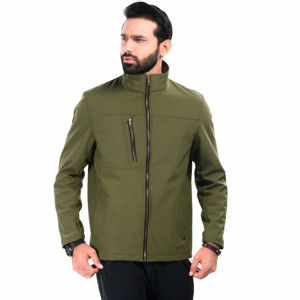 Chaqueta Softshell Transpirable para Hombre OEM, Chaqueta Softshell de Alta Calidad Resistente al Agua y al Viento para Hombre - Product Image 4