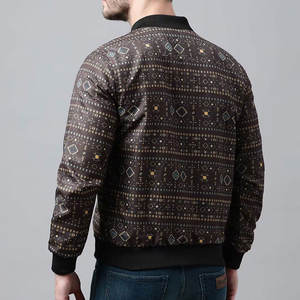 Transpirable Plus Oversize Hombres Chaquetas de bombardero Barato Ligero Nylon Poliéster Chaqueta de Bombardero - Product Image 4