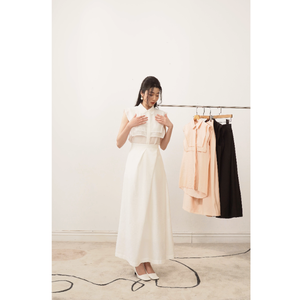 Chemise à main plissée Olivia de bonne qualité naturelle et durable pour Office Lady Design unique du fabricant vietnamien - Product Image 2