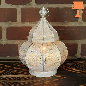 Lanterne traditionnelle en métal colorée élégante et tendance pour la décoration de la maison, lanterne artisanale personnalisée - Product Image 4