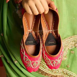 Khussa para Mujer de la Mejor Calidad, Ligera, Antideslizante, Fabricada en Pakistán, Precio Razonable, Servicios OEM, Nuevo Estilo - Product Image 3