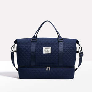 Clarisse Quilted Daily Holdall with Durable Polyester Lining - Product Image 1
