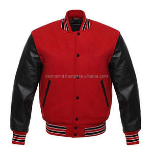 Chaquetas Varsity de Lana Estilo Vintage Personalizables al por Mayor para Hombre, con Logotipo Bordado, Ecológicas y Transpirables - Product Image 6